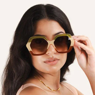 Lunettes de soleil tricolores