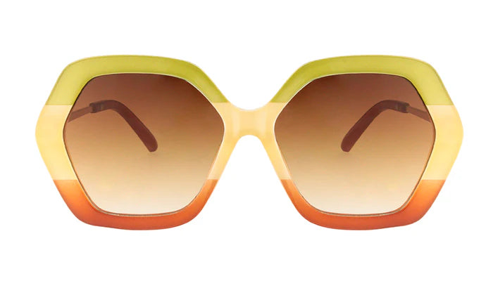 Lunettes de soleil tricolores