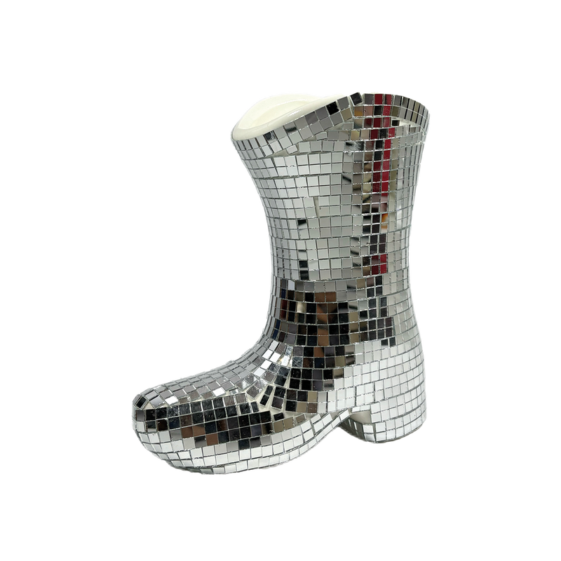 Bougie botte disco senteur Ambre