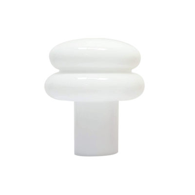 Lampe en verre coloré