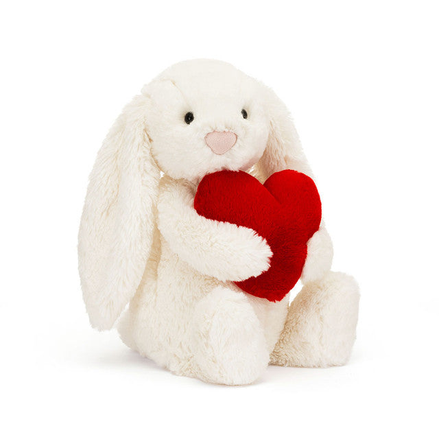 Peluche lapin coeur -