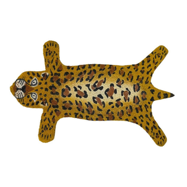 Paillasson animalier léopard