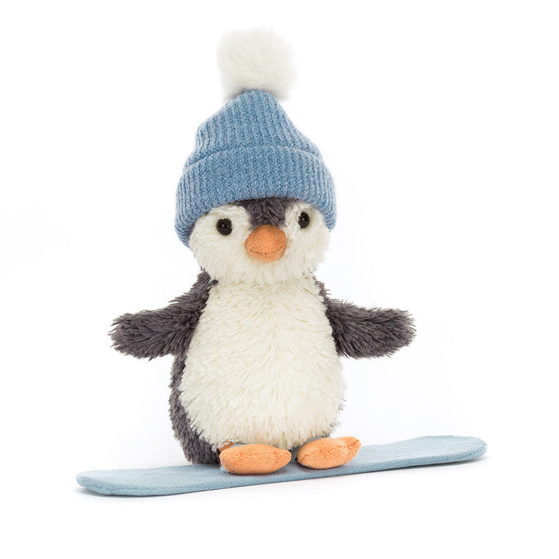 Peluche pingouin surfeur