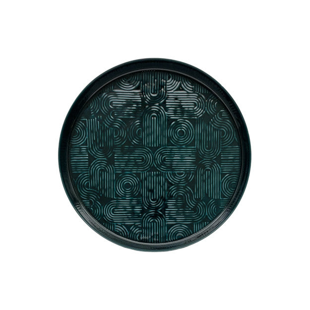 Plateau bleu canard - XL