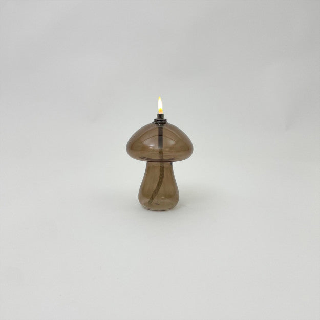 Lampe à Huile Champignon - Bronze S
