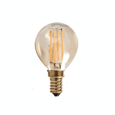 Ampoule LED ovale filament twist E14