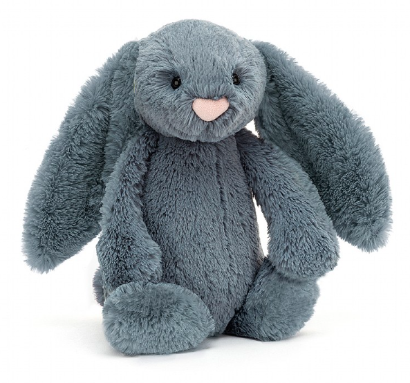 Peluche lapin - Bashful Dusky Blue Bunny