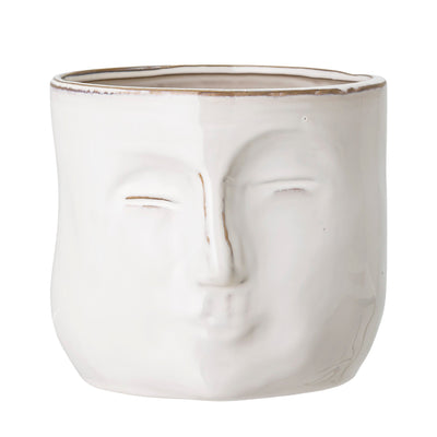 Pot de fleurs visage