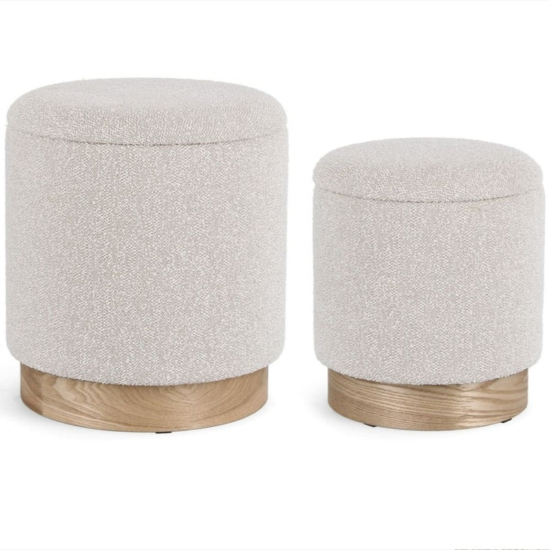 Set de pouf coffre