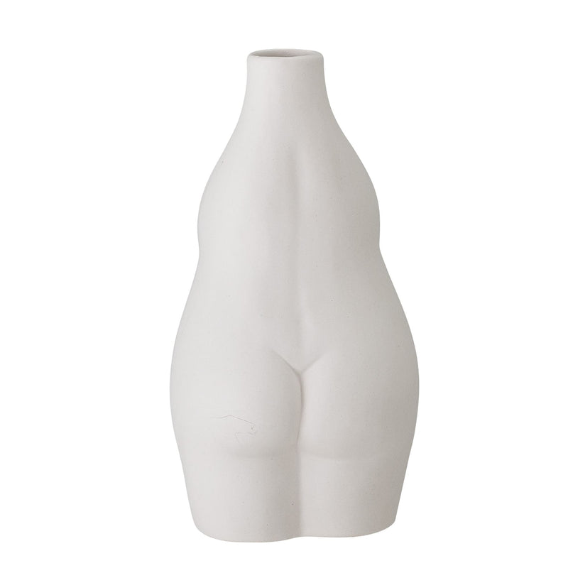 Vase buste femme blanche