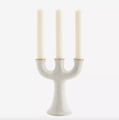 Chandelier design en grès