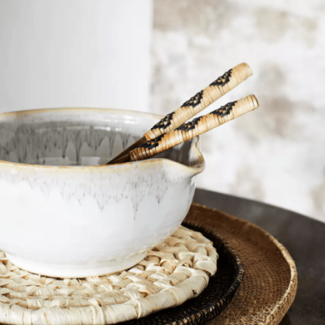 Set de couverts à salade en bois