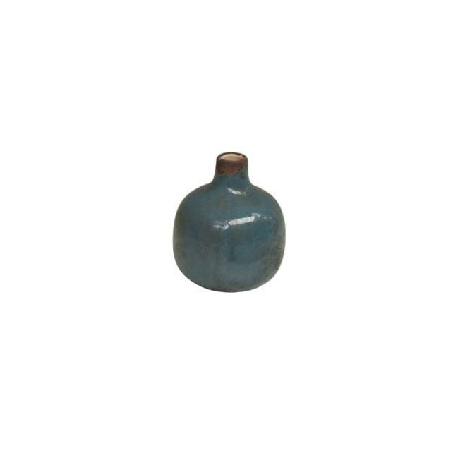 Vase céramique - Gris bleu